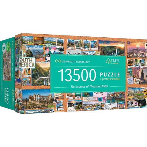 Puzzle 13500 elementów uft podróż tysiąca mil Puzzle 13500 elementów uft podróż tysiąca mil