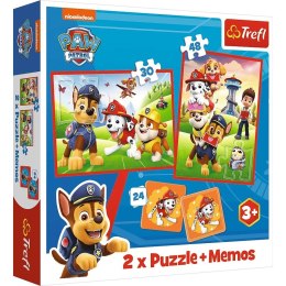 Puzzle 2w1 memos psia ekipa w akcji, psi patrol