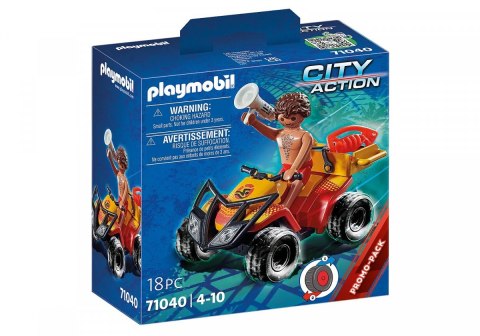 Zestaw z figurką city action 71 040 quad ratownika Zestaw z figurką city action 71 040 quad ratownika