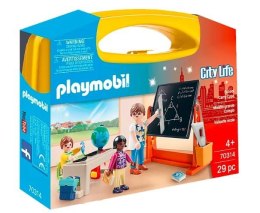 Zestaw z figurkami city life 70314 skrzyneczka szkolna
