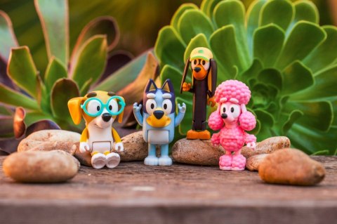 Figurki bluey 4-pak przyjaciele Figurki bluey 4-pak przyjaciele