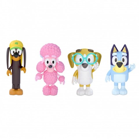 Figurki bluey 4-pak przyjaciele Figurki bluey 4-pak przyjaciele