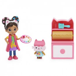 Figurki koci domek gabi mały zestaw art studio