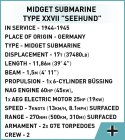 Klocki u-boat xxvii seehund