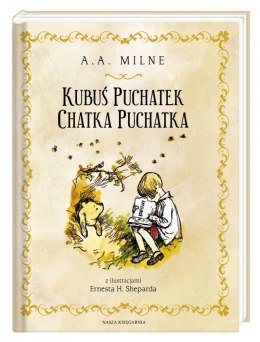 Książeczka kubuś puchatek. chatka puchatka