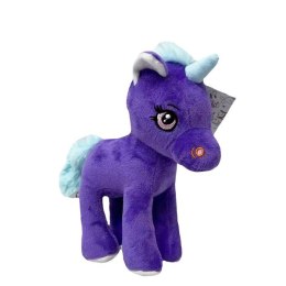 Maskotka jednorożec lena fioletowy 20 cm
