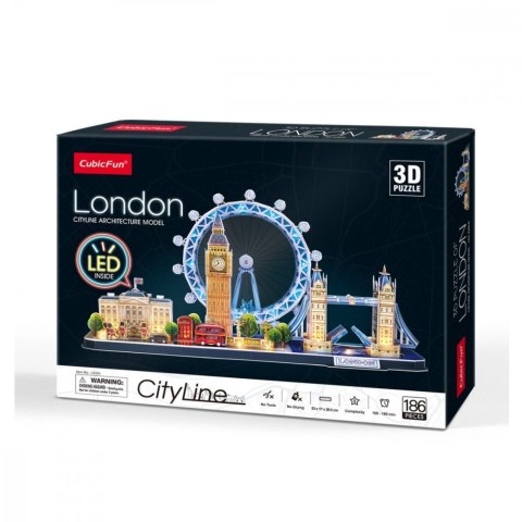 Puzzle 3d city line - londyn led Puzzle 3d city line - londyn led