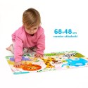 Układanka 24 elementy dzikie puzzle sawanna