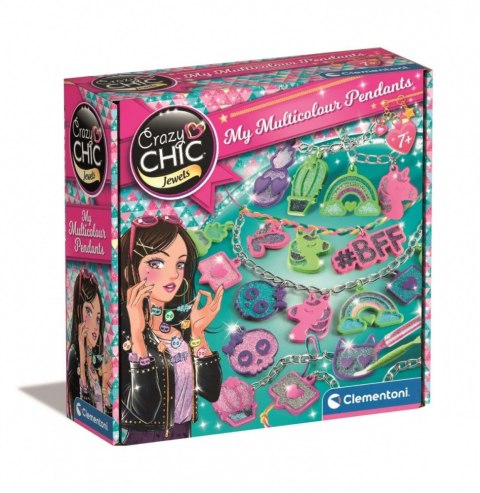 Zestaw crazy chic - kolorowe charmsy Zestaw crazy chic - kolorowe charmsy