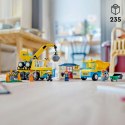 Klocki city 60391 ciężarówki i dźwig z kulą wyburzeniową
