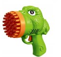 Pistolet na bańki mydlane dino