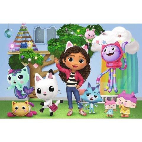 Puzzle 100 elementów koci domek gabi Puzzle 100 elementów koci domek gabi