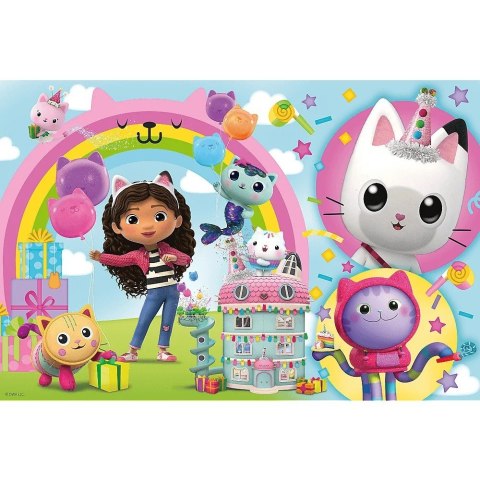 Puzzle 24 elementy maxi wesoła gabi koci domek gabi Puzzle 24 elementy maxi wesoła gabi koci domek gabi
