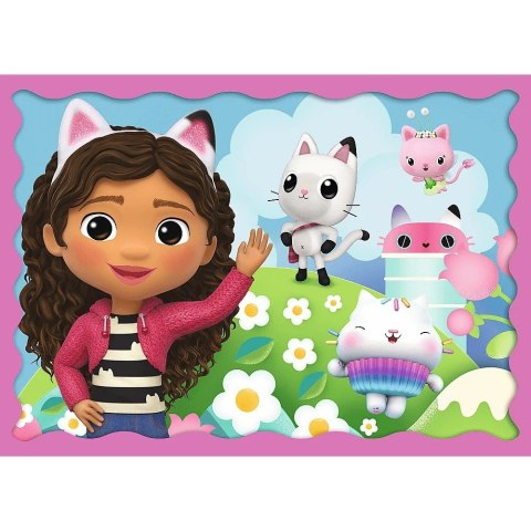 Puzzle 4w1 przygody gabi koci domek gabi Puzzle 4w1 przygody gabi koci domek gabi