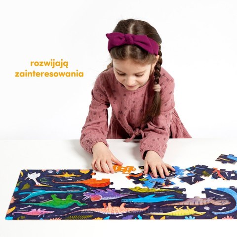 Puzzle 60 elementów grr dinozaury Puzzle 60 elementów grr dinozaury