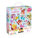 Puzzle 60 elementów magiczne puzzle - syrenki Puzzle 60 elementów magiczne puzzle - syrenki
