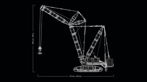 Klocki technic 42146 Żuraw gąsienicowy liebherr lr 13000 Klocki technic 42146 Żuraw gąsienicowy liebherr lr 13000