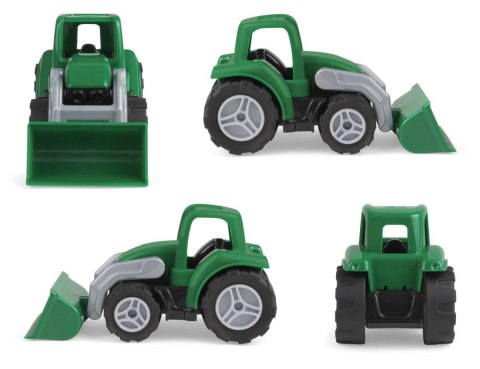 Traktor z łyżką w pudełku workies Traktor z łyżką w pudełku workies