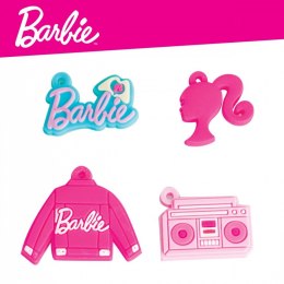 Zestaw biżuterii barbie modna torebka z biżuterią