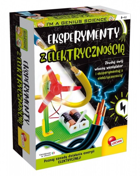 Zestaw naukowy im a genius eksperymenty z elektrycznością Zestaw naukowy im a genius eksperymenty z elektrycznością