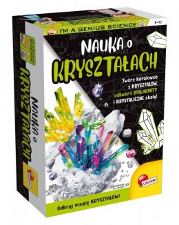 Zestaw naukowy im a genius nauka o kryształach