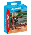 Zestaw z figurką special plus 71168 badacz z aligatorem
