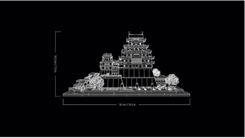 Klocki architecture 21060 zamek himeji Klocki architecture 21060 zamek himeji