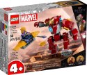 Klocki super heroes 76263 hulkbuster iron mana vs. thanos