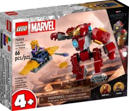 Klocki super heroes 76263 hulkbuster iron mana vs. thanos
