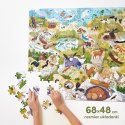 Puzzle dzikie puzzle - parki narodowe 200 elementów
