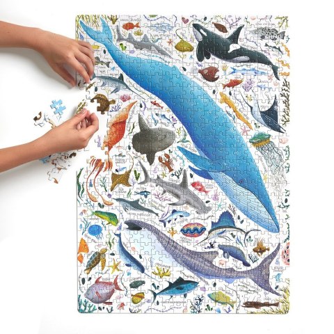 Puzzle puzzlove ryby i zwierzęta wodne 500 elementów Puzzle puzzlove ryby i zwierzęta wodne 500 elementów