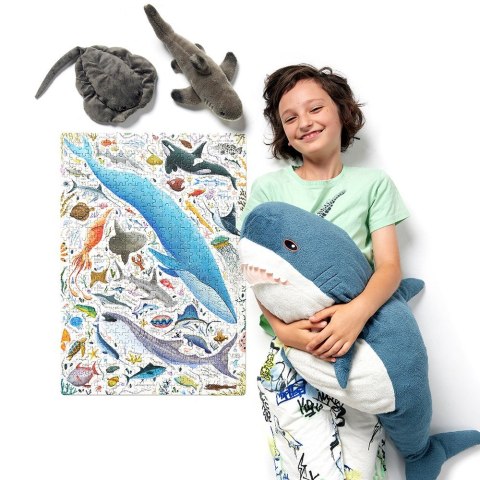 Puzzle puzzlove ryby i zwierzęta wodne 500 elementów Puzzle puzzlove ryby i zwierzęta wodne 500 elementów