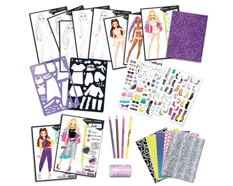 Zestaw kreatywny projekt moda projektantki - stylizacje na co dzień Zestaw kreatywny projekt moda projektantki - stylizacje na co dzień