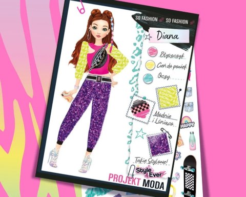Zestaw kreatywny projekt moda projektantki - stylizacje na co dzień Zestaw kreatywny projekt moda projektantki - stylizacje na co dzień