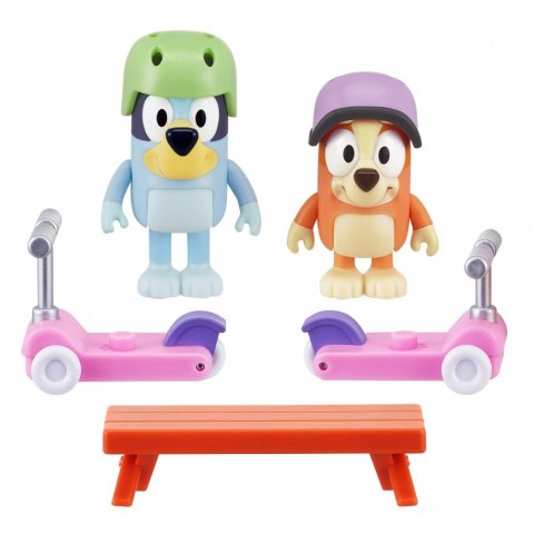 Bluey zestaw jazda na hulajnodze Bluey zestaw jazda na hulajnodze