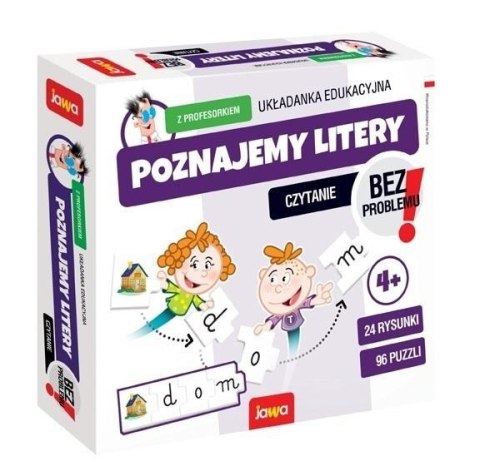 Gra poznajemy litery z profesorkiem Gra poznajemy litery z profesorkiem