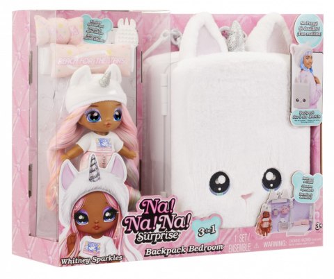 Lalka na! na! na! surprise zestaw 3 w 1 plecak - whitney sparkles Lalka na! na! na! surprise zestaw 3 w 1 plecak - whitney sparkles