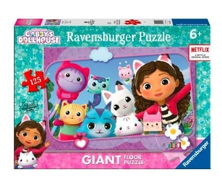 Puzzle 125 elementów gigant koci domek gabi Puzzle 125 elementów gigant koci domek gabi
