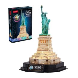 Puzzle 3d led statua wolności (wersja nocna)