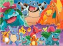 Puzzle 4x100 elementów pokemon
