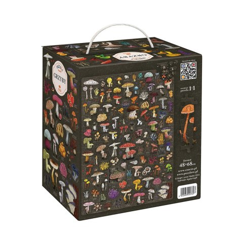 Puzzle puzzlove grzyby 1000 elementów Puzzle puzzlove grzyby 1000 elementów