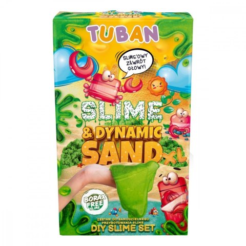 Zestaw diy slime i piasek dynamiczny xl Zestaw diy slime i piasek dynamiczny xl