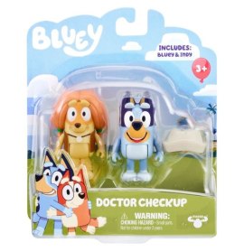 Zestaw figurek bluey 2pak wizyta u lekarza
