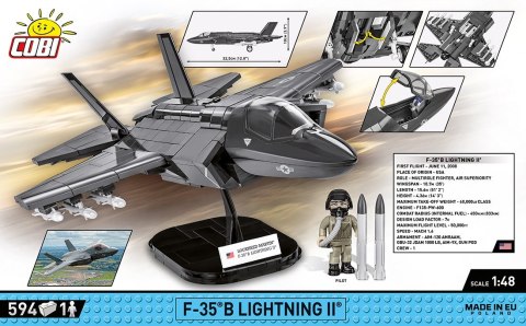 Klocki armed forces f-35b lightning ii 594 klocków Klocki armed forces f-35b lightning ii 594 klocków