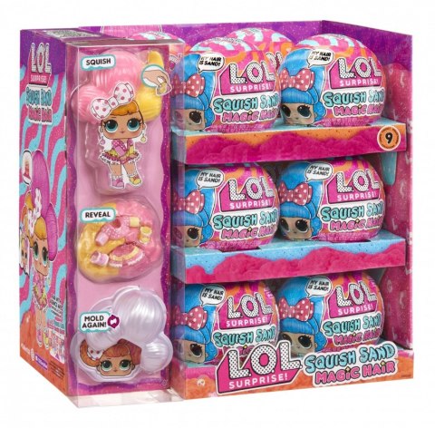 L.o.l. piasek kinetyczny tots display 12 sztuk L.o.l. piasek kinetyczny tots display 12 sztuk