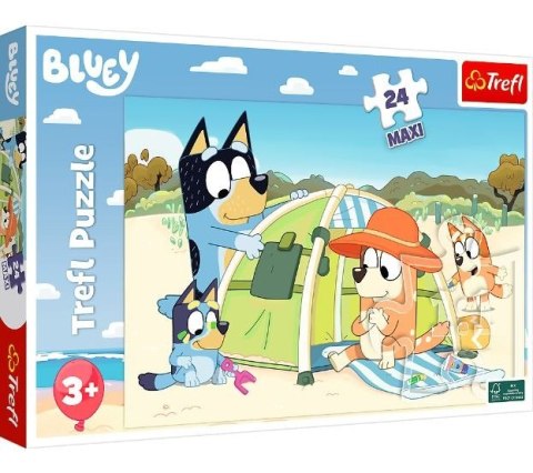 Puzzle 24 elementy maxi bluey wspaniały świat Puzzle 24 elementy maxi bluey wspaniały świat