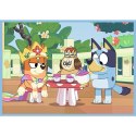Puzzle 4w1 bluey i świat