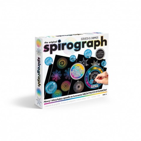 Spirograf zestaw do zdrapywania