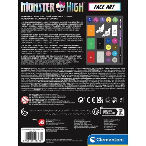 Zestaw do malowania twarzy monster high Zestaw do malowania twarzy monster high