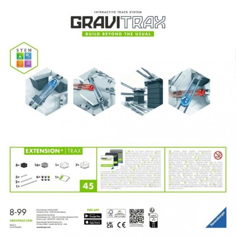Zestaw uzupełniający gravitrax tory Zestaw uzupełniający gravitrax tory